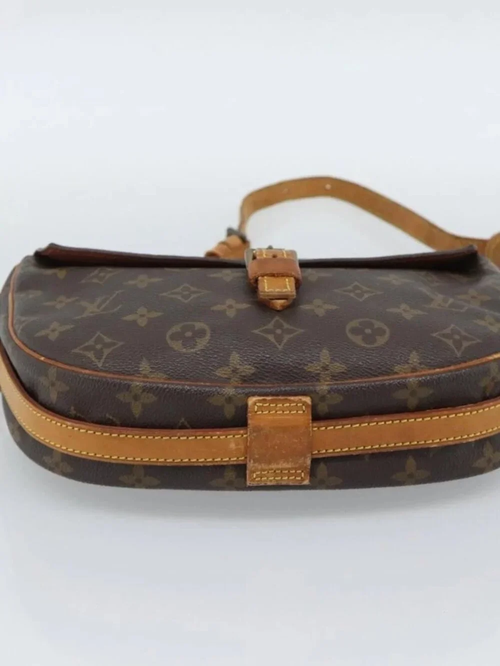 LOUIS VUITTON Monogram Jeune Fille MM Shoulder Bag M51226 LV Auth 186584